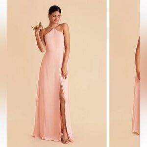 Birdy Grey Juliet medium blush pink bridesmaids dress wedding formal prom.